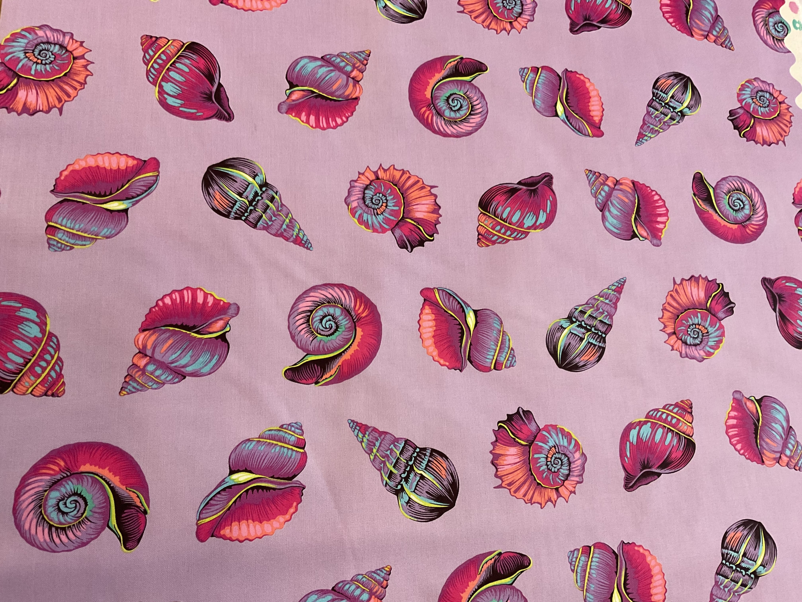 Tula pink floral reef shells - Image 7