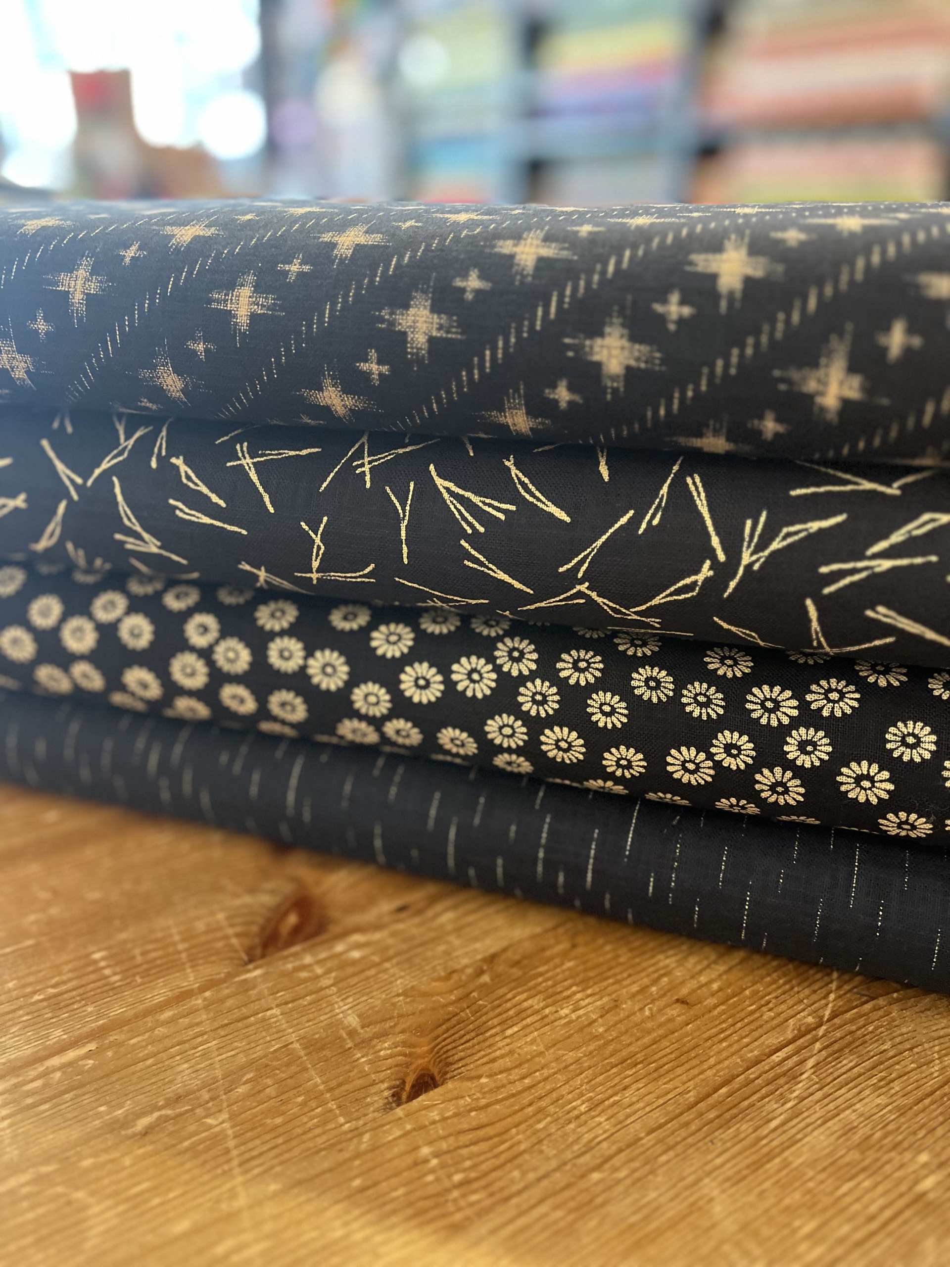 Sevenberry Indigo slub prints - Image 2